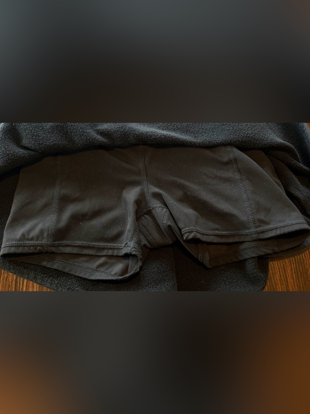 JoyLab Women’s Black Athletic Skirt with built in shorts Size S - Picture 3 of 4